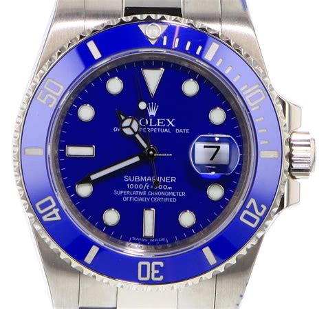 rolex submariner platine|platinum Rolex with diamonds.